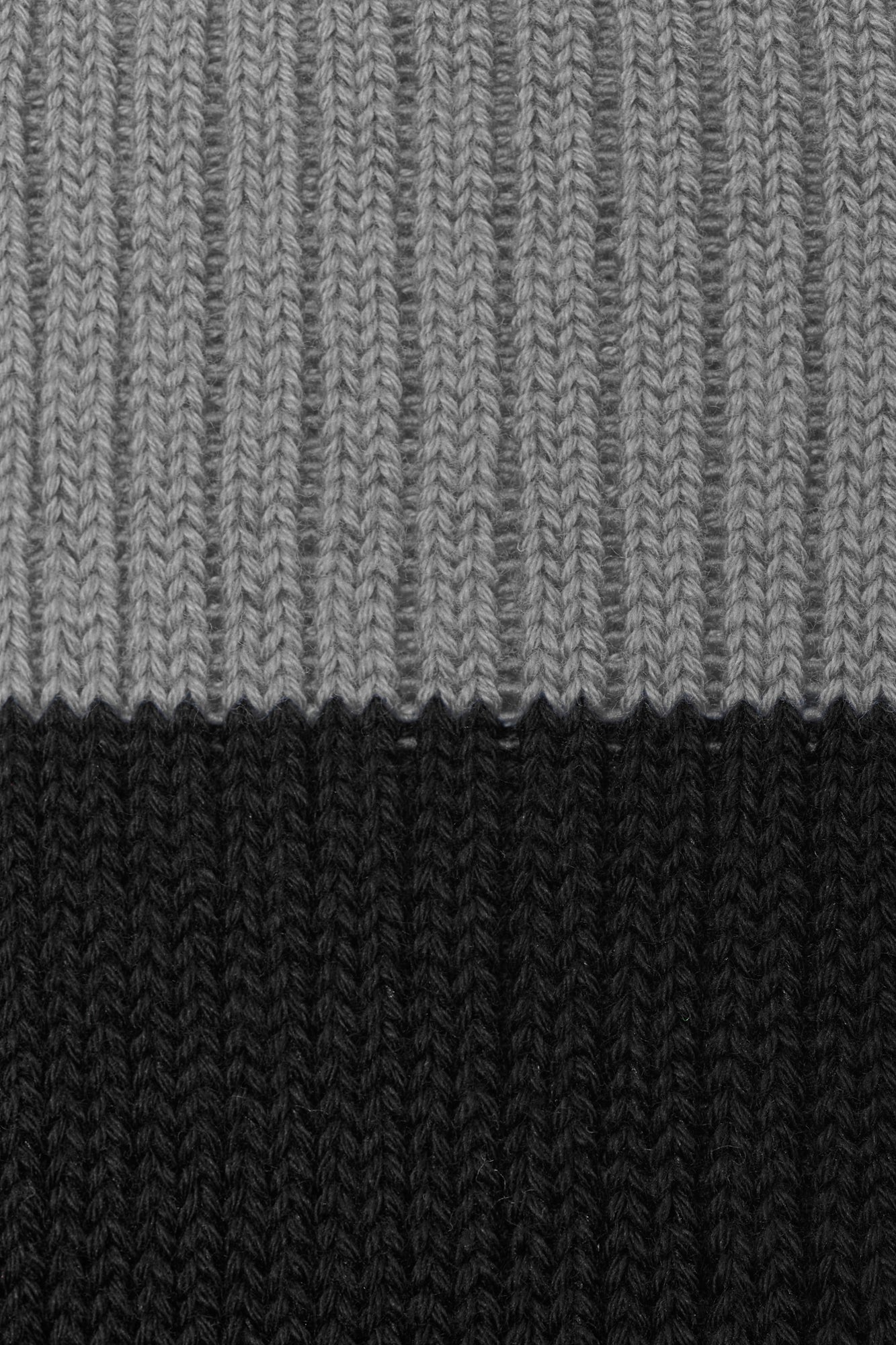 SPIKE COLOR RIB SOCKS(GREY)